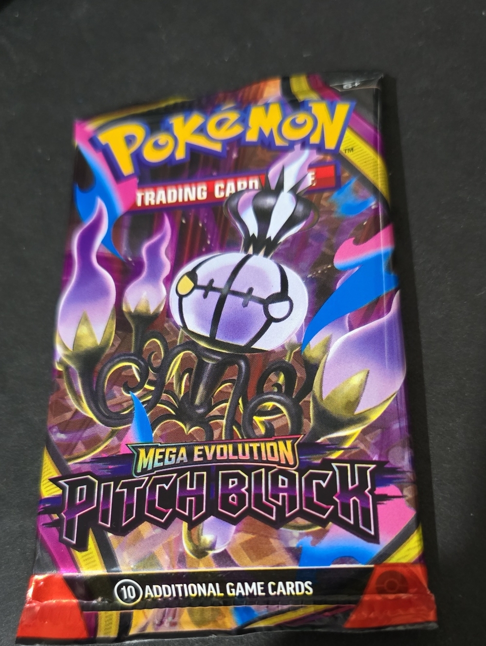 NIP Pokemon Mega Evolution Pitch Black 10 Additional Game Cards